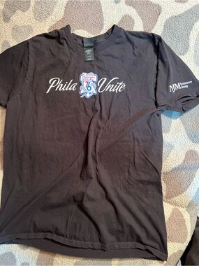 Phila Unite Black Men's Crewneck T-Shirt
